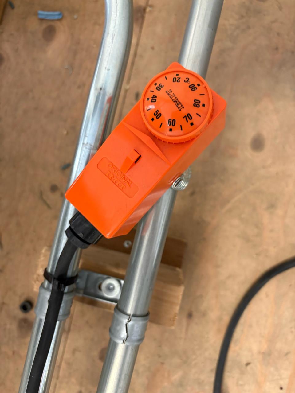 Winterwarm luchtverwarmer