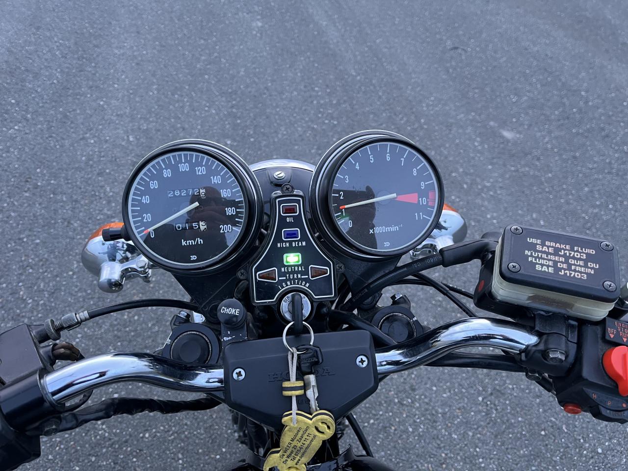 Honda CB 650 met maar 28.000km