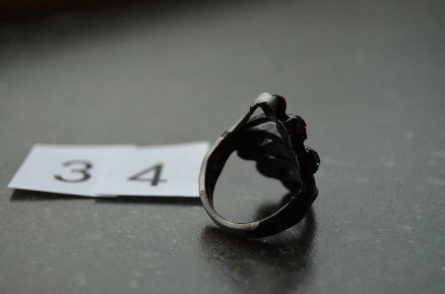 Vintage Ringen bling chunky statement, heel veel ringen 4