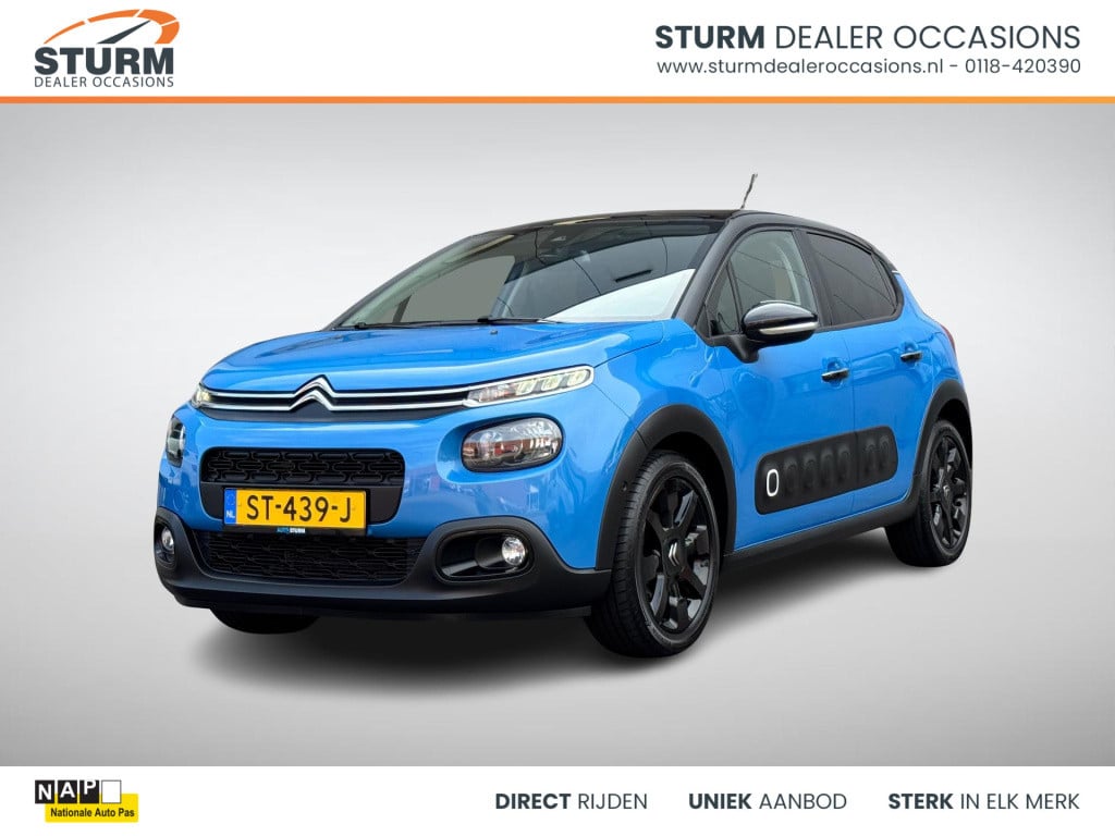 Citroen C3 1.2 puretech s&s shine panoramadak | navigatie full-map | camera