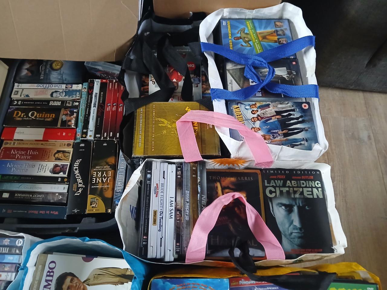 Dvd collectie 0,50ct per stuk