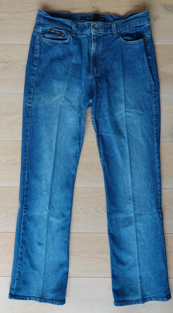 DKNY designer jeans maat 12, long, bootcut