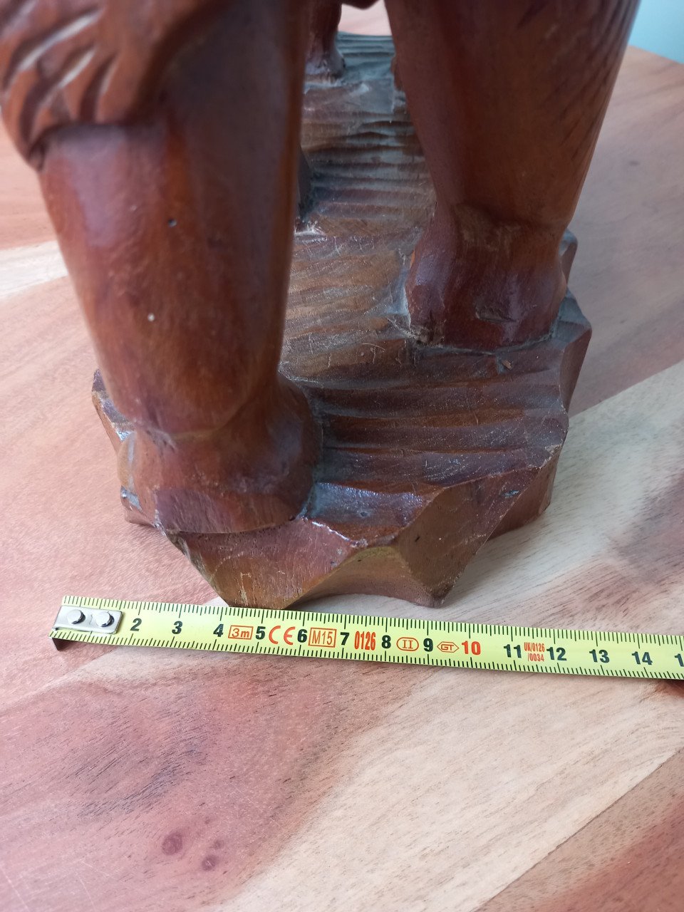 Massief Grote Houten Olifant! 5 kg!