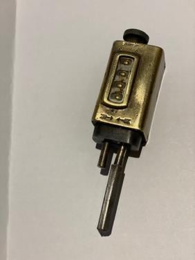 Nostalgisch koper hand toerentellertje