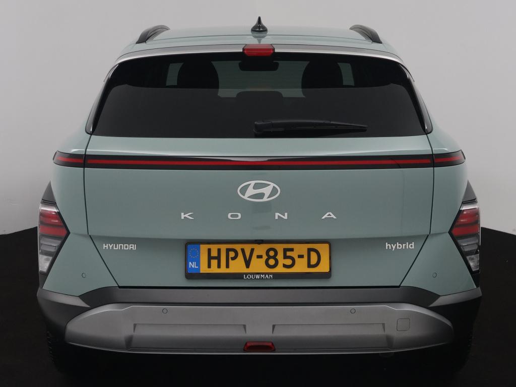 Hyundai Kona 1.6 gdi hev premium | leder int. | stoelverwarming & ventilati