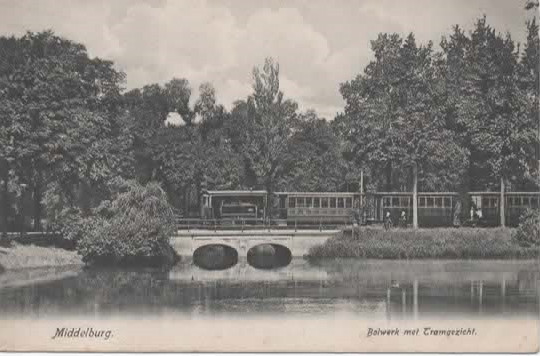 Ansichtkaarten 10x MIDDELBURG o.a. Stoomtram