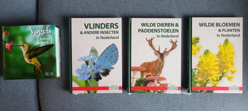 Natuurboeken 4 stuks
