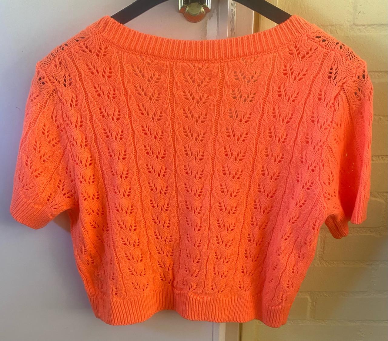 Dames gebreid vest 🧡