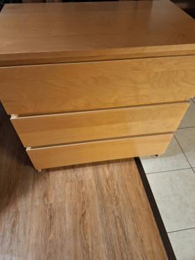 Malm, ladekast 3 lades (Ikea)