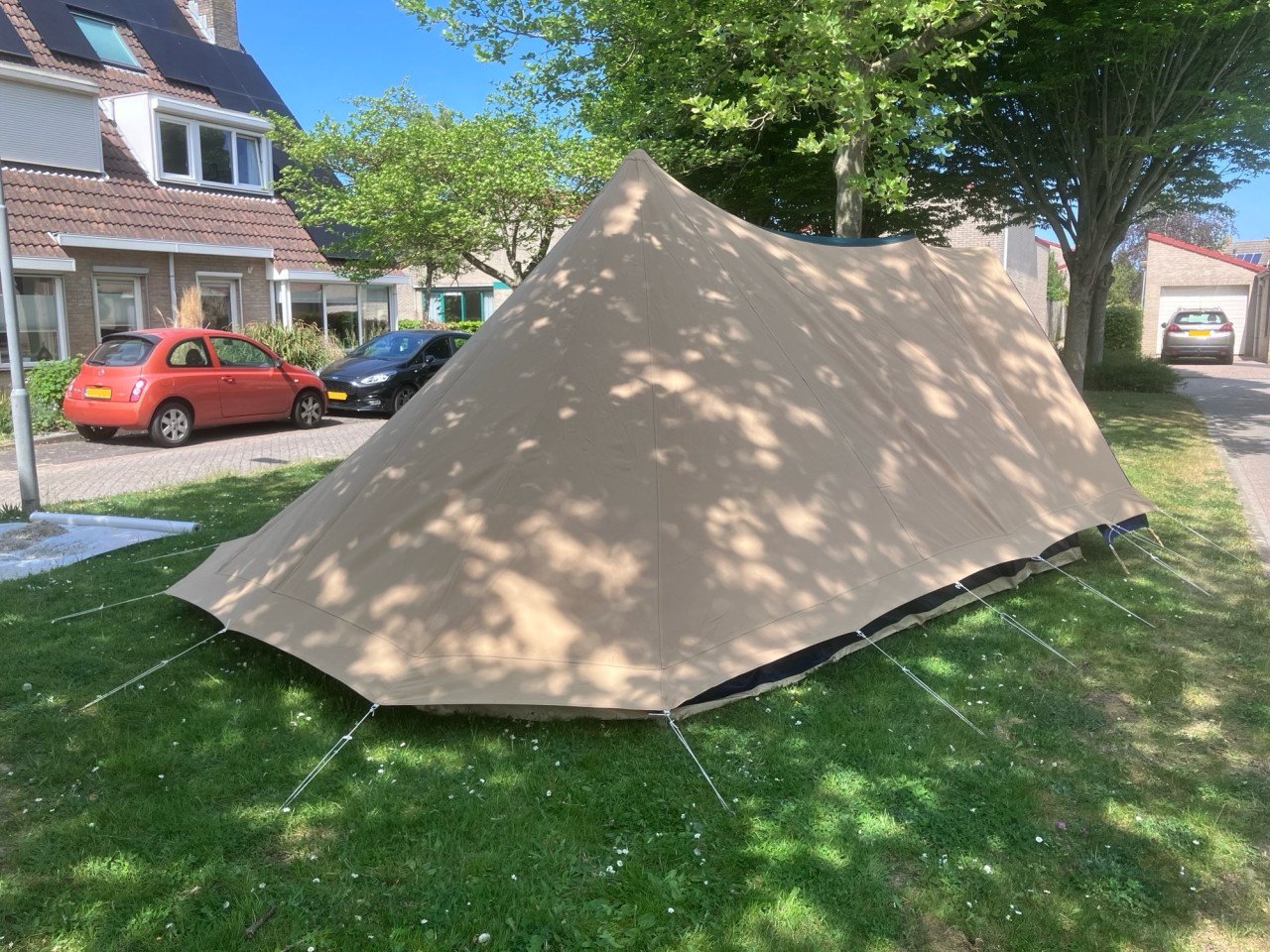 Tent 4 persoons (De Wit)