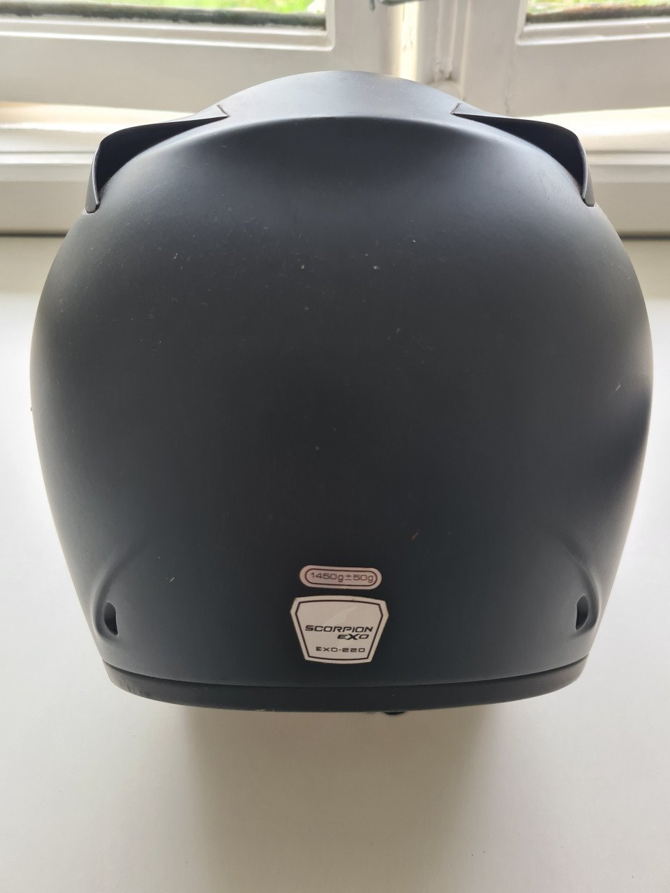 Nieuw ! De Scorpion EXO mat zwarte helm