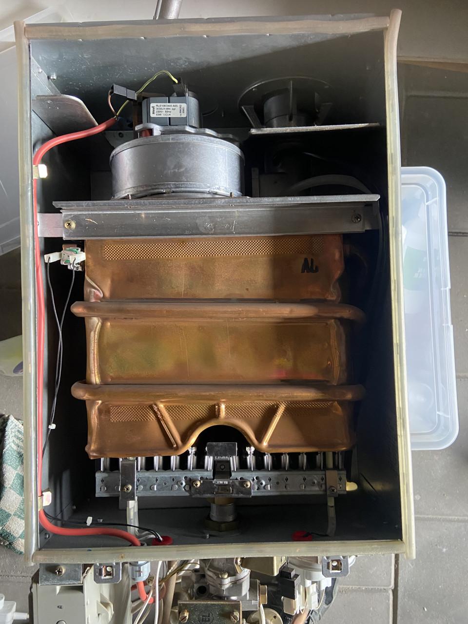 Nefit ventilator geiser