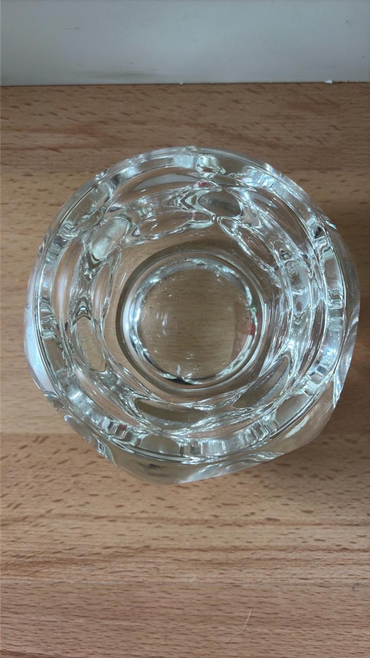 Vintage Peill&Putzler SpaceAge Kristallen Kandelaar Jaren 70