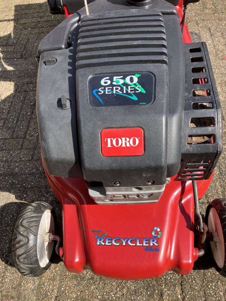 Toro 650 serie recycler grasmaaier.