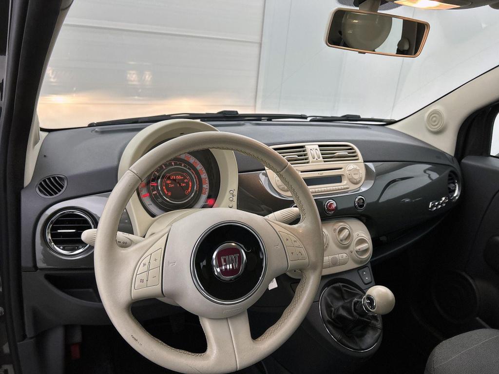 Fiat 500 C 1.2 lounge | lmv | parkeer sensoren | cabrio | airco | stoel ver