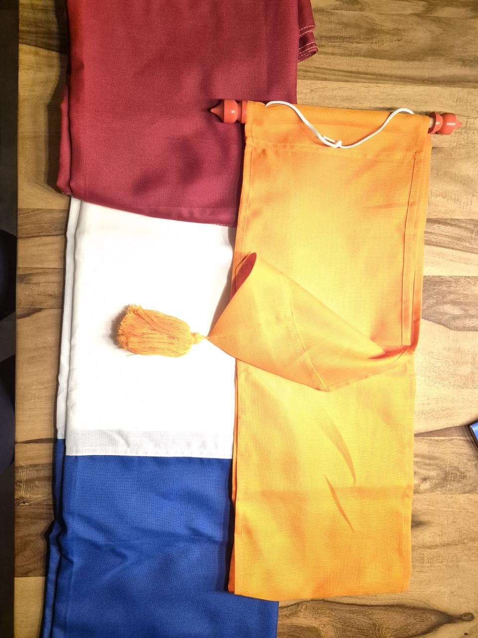 Nederlandse vlag 225×150 + oranje wimpel