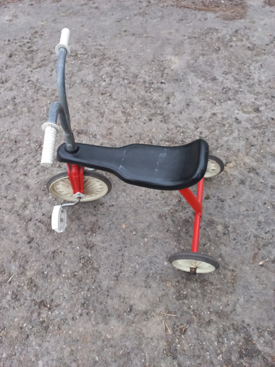 Driewieler oltimer uit 60 jaren