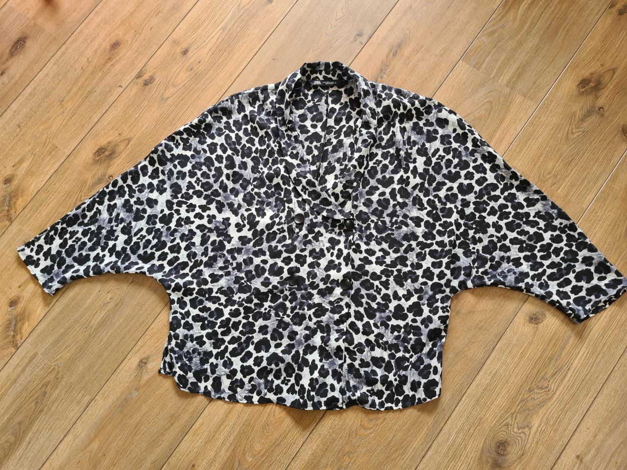 Zara blouse met luipaardprint - Maat M