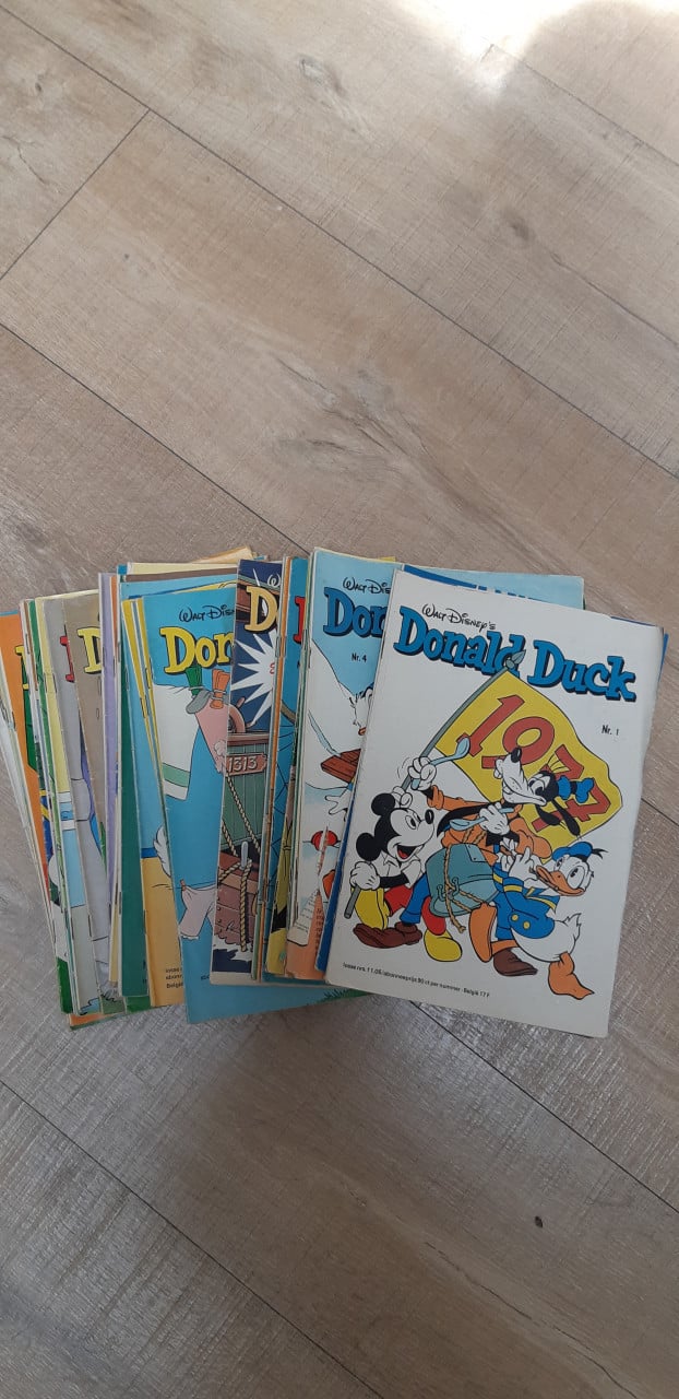 Diverse jaargangen Donald Duck 1972-1984