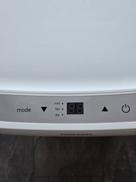Mobiele airco Tomado 9000 BTU met afstandbediening