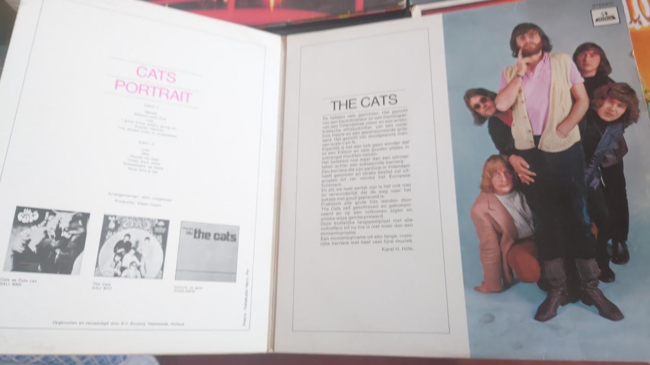 6 x Vinyl LP van The Cats
