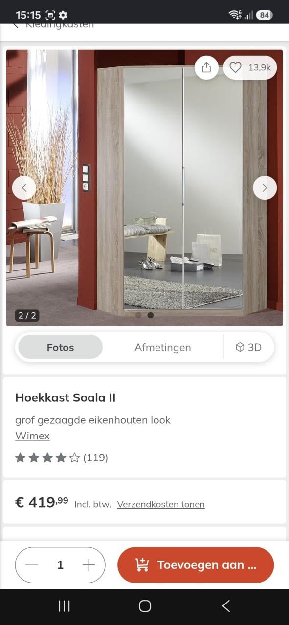 Kledingkast