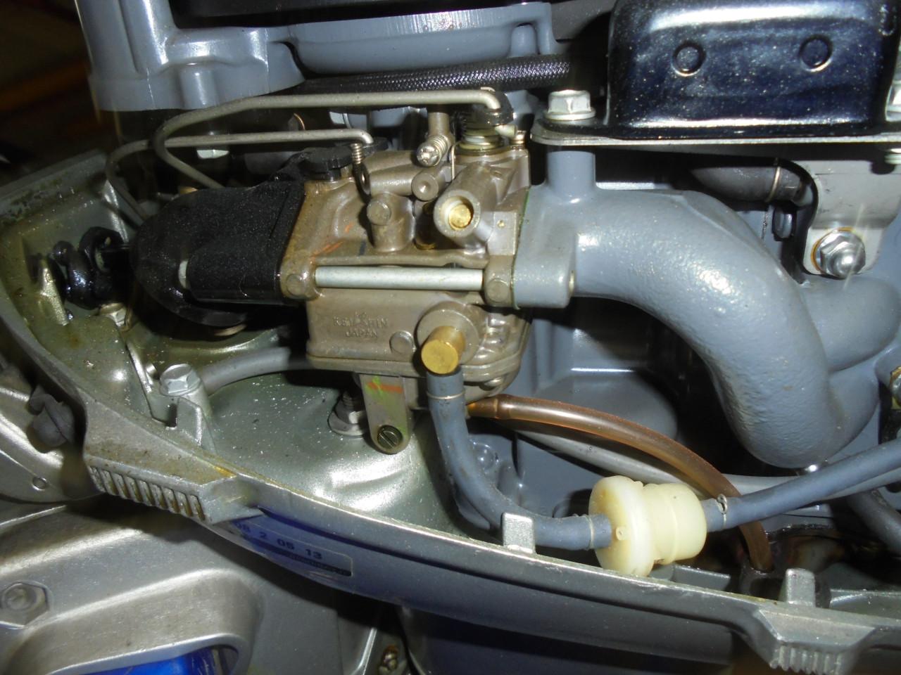 Zo goed als nieuwe buitenboord motor 3x kort gebruikt