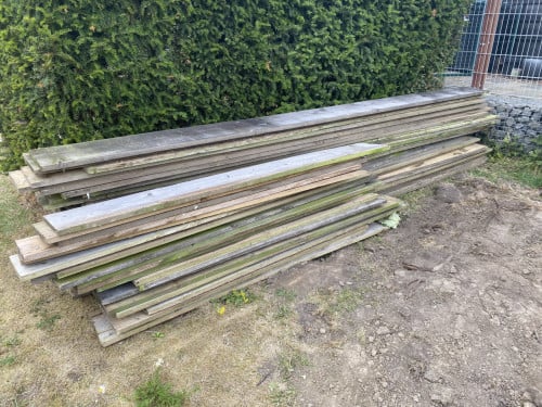Potdekselplanken, 2e hands