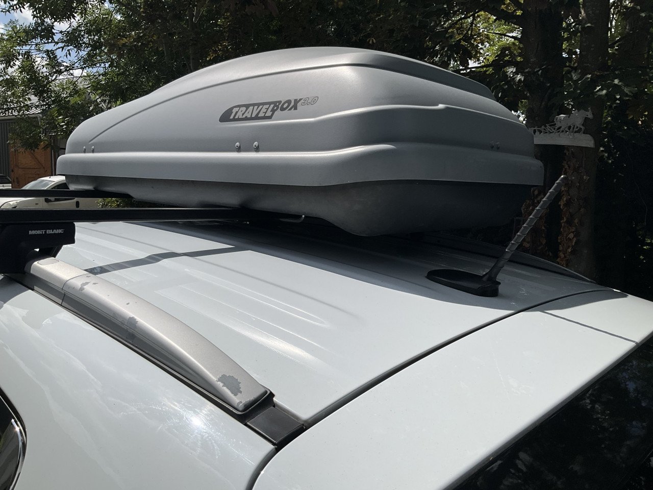 Dak koffer  travelbox 3.0  incl montblanck dragers
