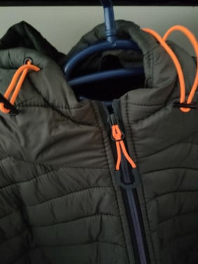 Gewatteerde heren winterjas