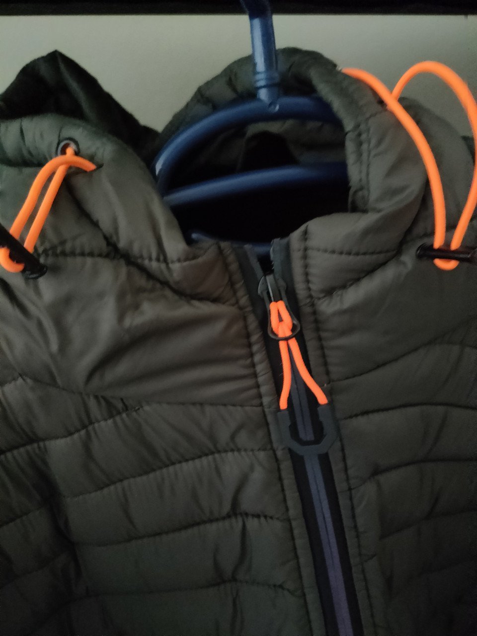 Gewatteerde heren winterjas