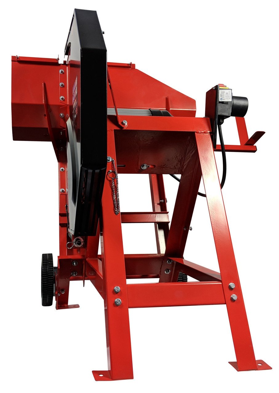 Houtzaag, afkortzaag, brandhoutzaag, cirkelzaag, zaagtafel BKS-500/230Volt