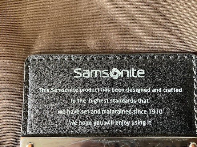 Samsonite, stevige en zeer goede laptoptas