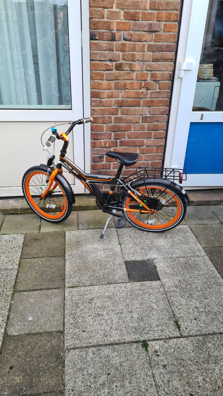 Jongens fiets 20 inch-Popal FUN JET-traprem achter