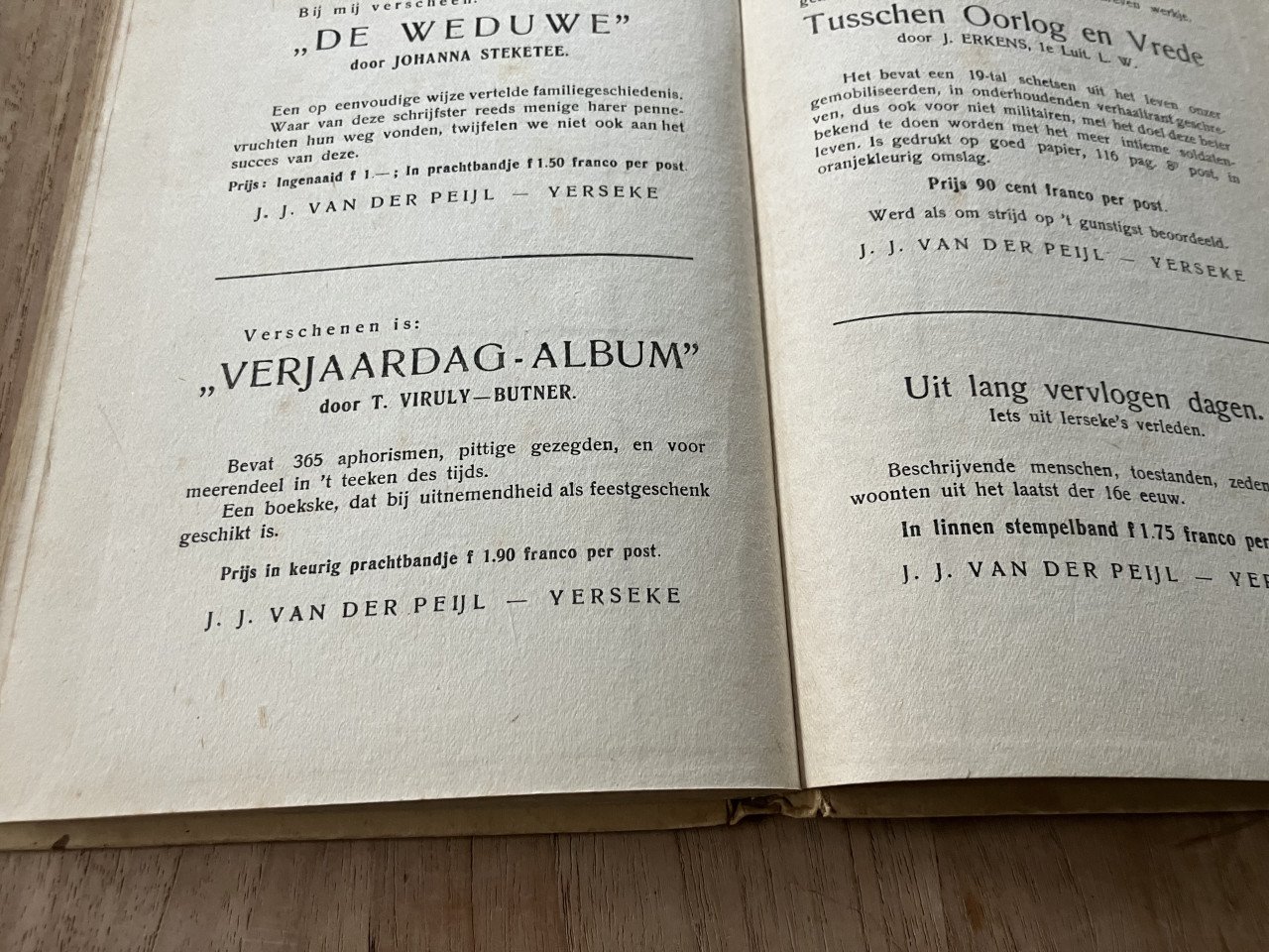 Zeldzaam Boekje Jillis de Schaepwachter (ca. 1920)