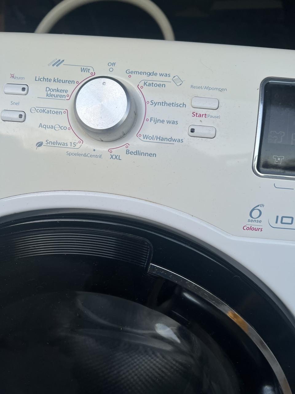 Whirlpool A+++ Wasmachine inhoud 10 kg 1400 toren foutcode