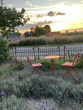 Brocante bistro set