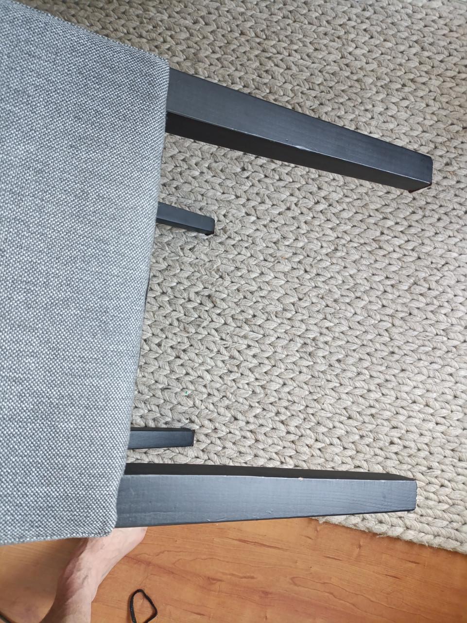 Nette grijze stoel