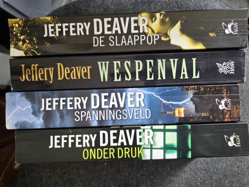 Jeffery Deaver Boeken 4 stuks