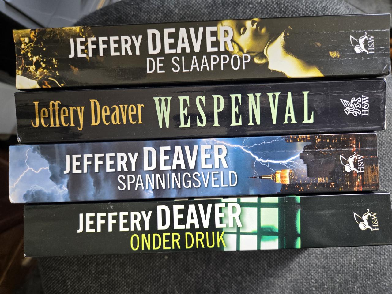 Jeffery Deaver Boeken 4 stuks