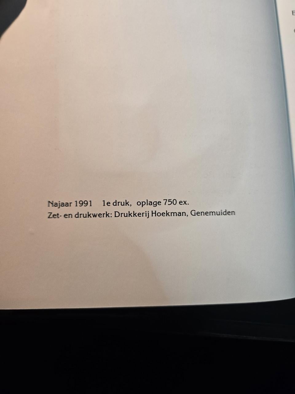 Boek: Een Kærrebies Vol Winterkost 1e druk 1991
