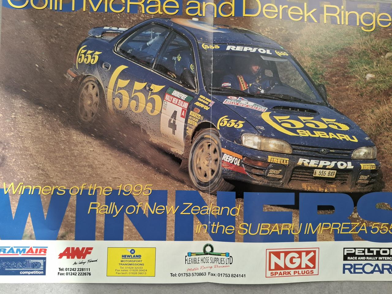 Subaru rally posters