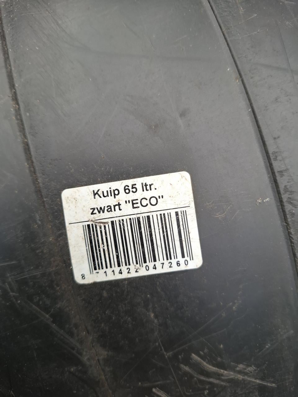 Speciekuip 65 liter