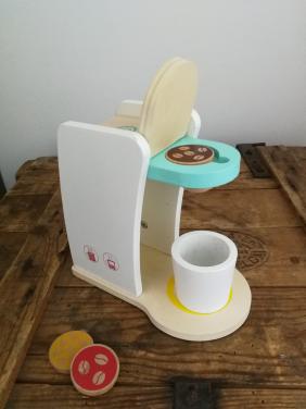 Houten Senseo koffieapparaatje
