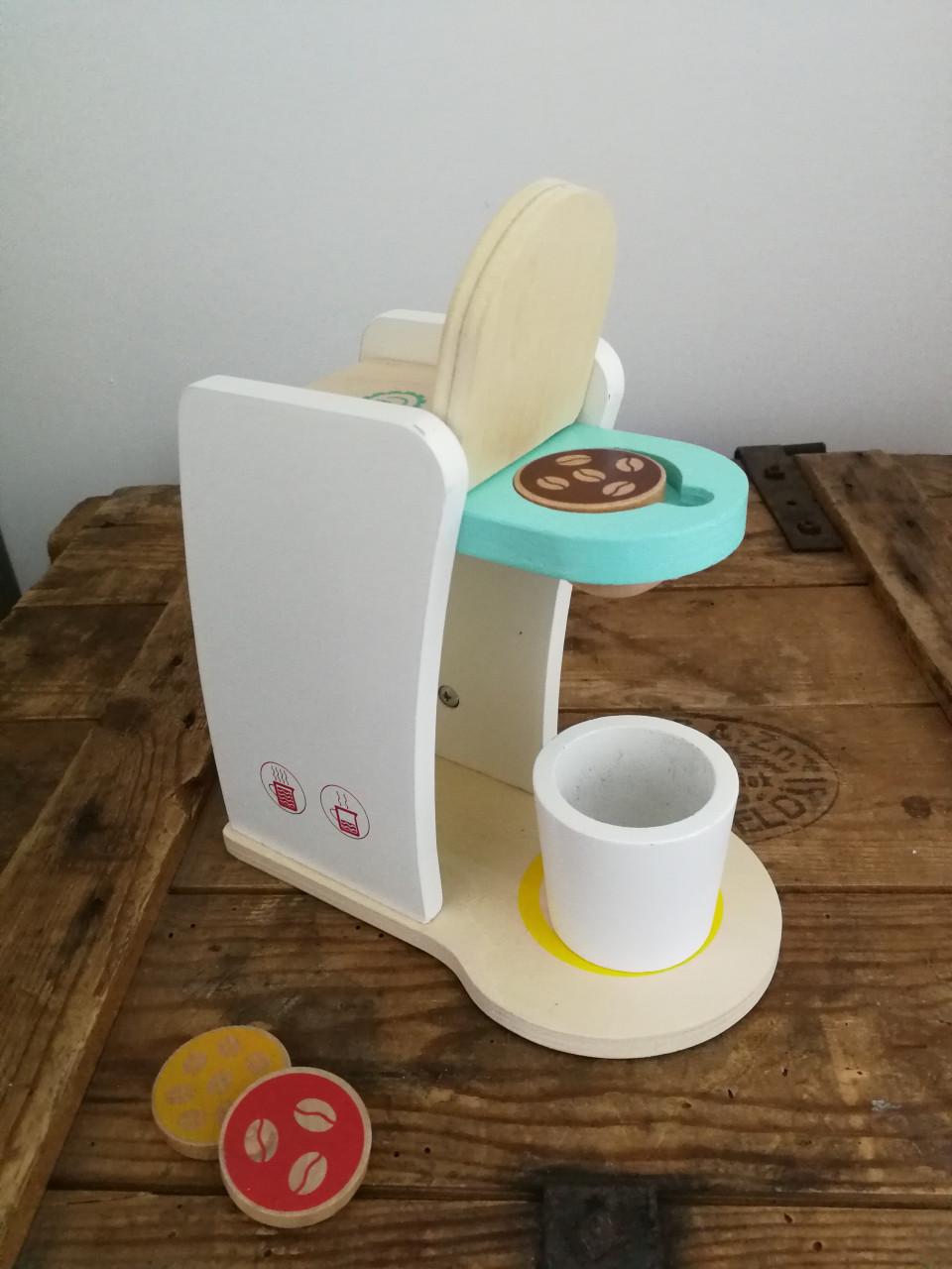 Houten Senseo koffieapparaatje