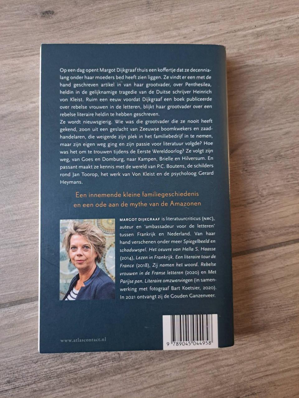 Roman In de voetsporen van mijn grootvader van Margot Dijkgraaf