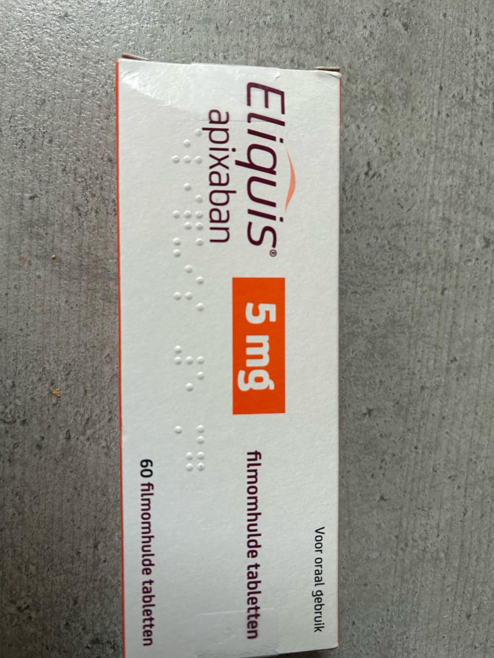 Eliquis bloedverdunners