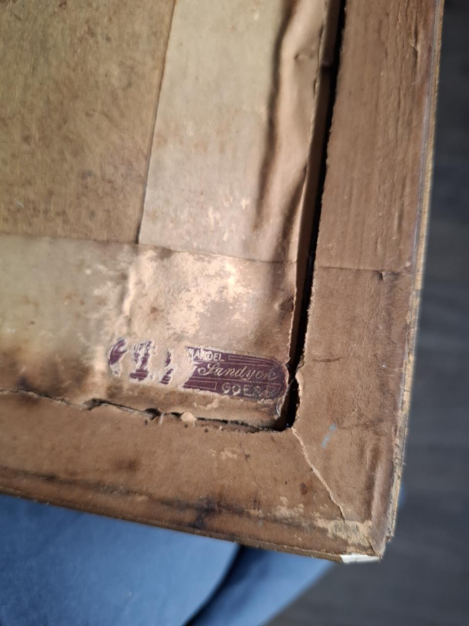 Antieke lijst koninklijk huis