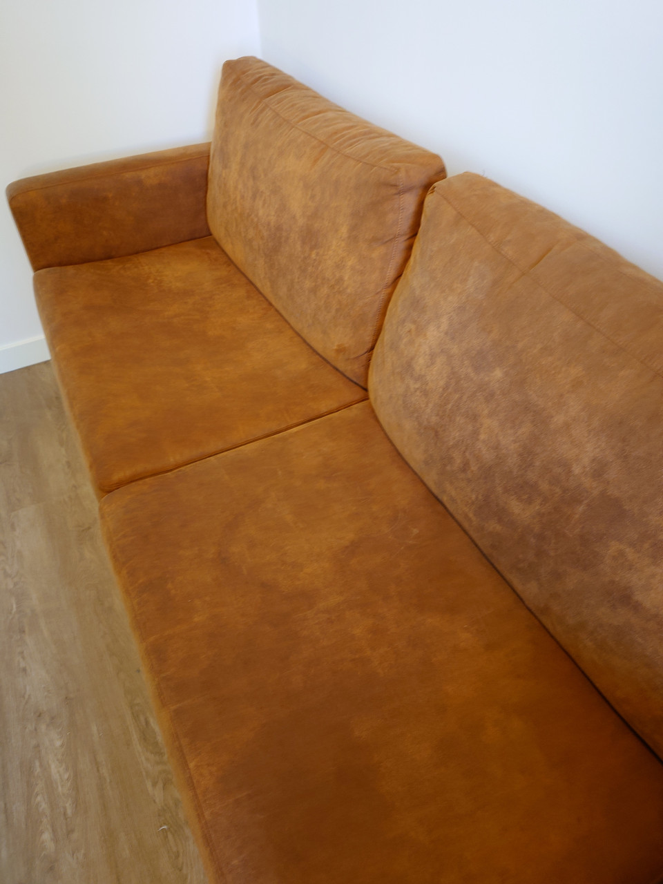 Bank cognac 212cm