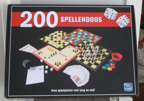 Doos met 8 spellen